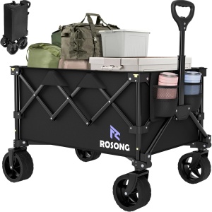 ROSONG Folding Wagon Cart Heavy Duty PLD001